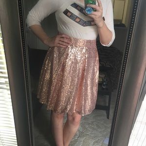 Sequin Circle Skirt